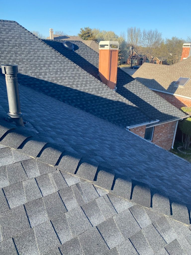 Residential asphalt shingle roofing in Plano TX by Roof Experts USA