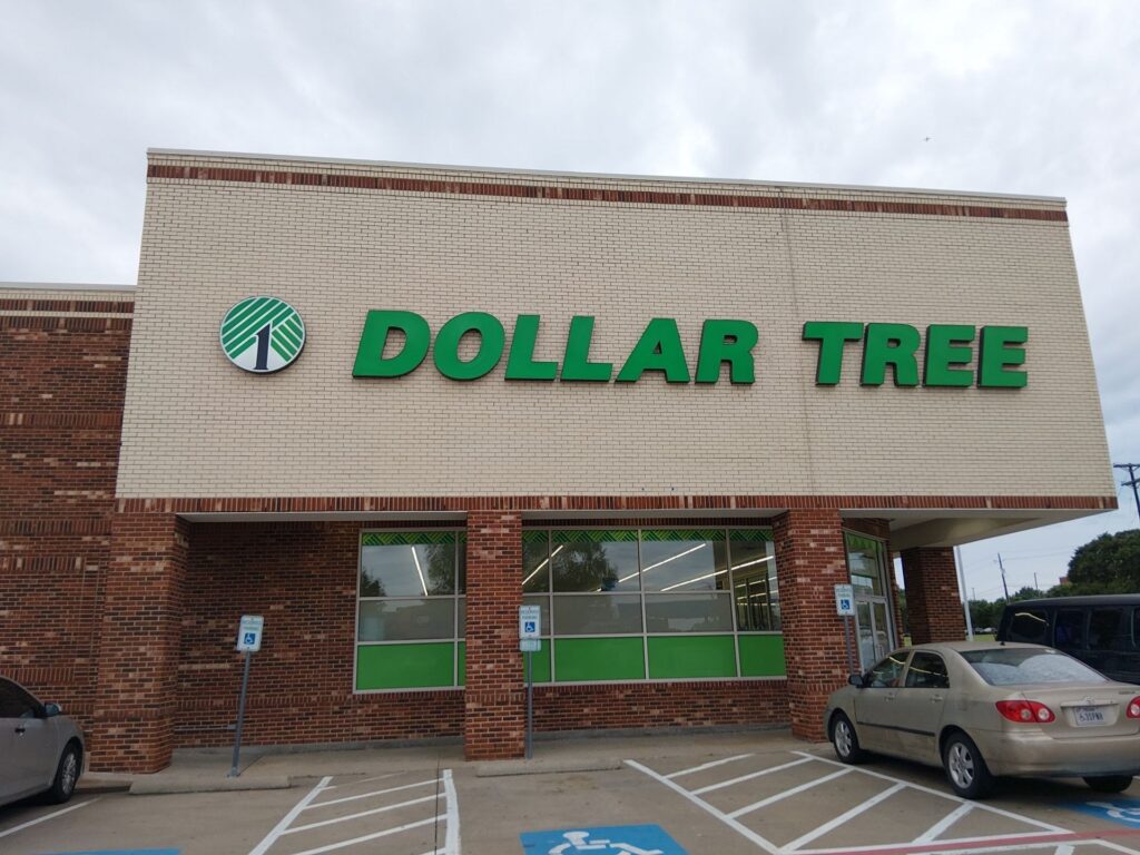 Commercial roofing work at a retail store in Carrollton, TX